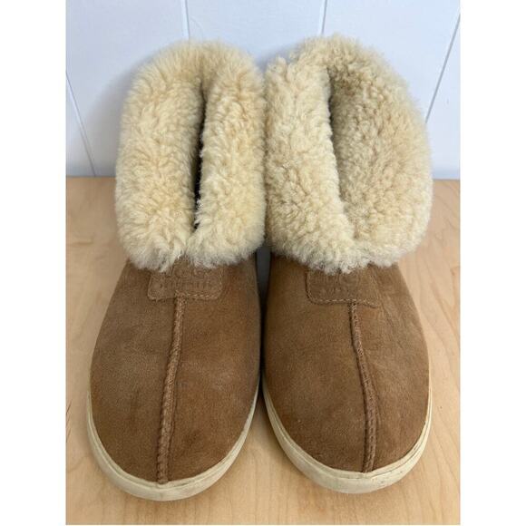 UGG Austrailia Women's Lexi Fold Over Shearling Lined Booties Size 10 - Picture 3 of 8